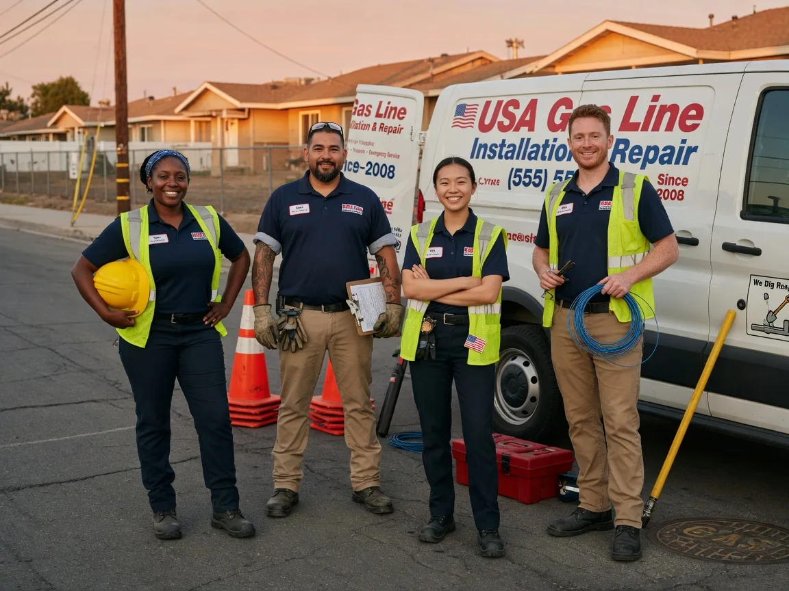 Gas Line Installation company in Christiana, PA